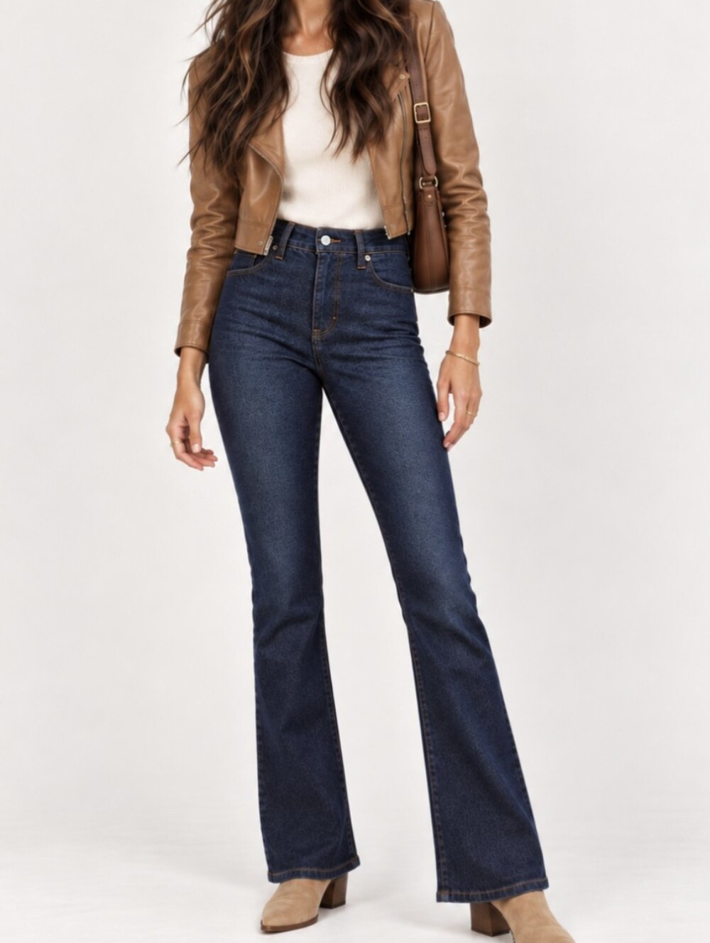 Loft Modern Boot Dark Rinse Wash Jeans Size 4 / 27 NEW NWT